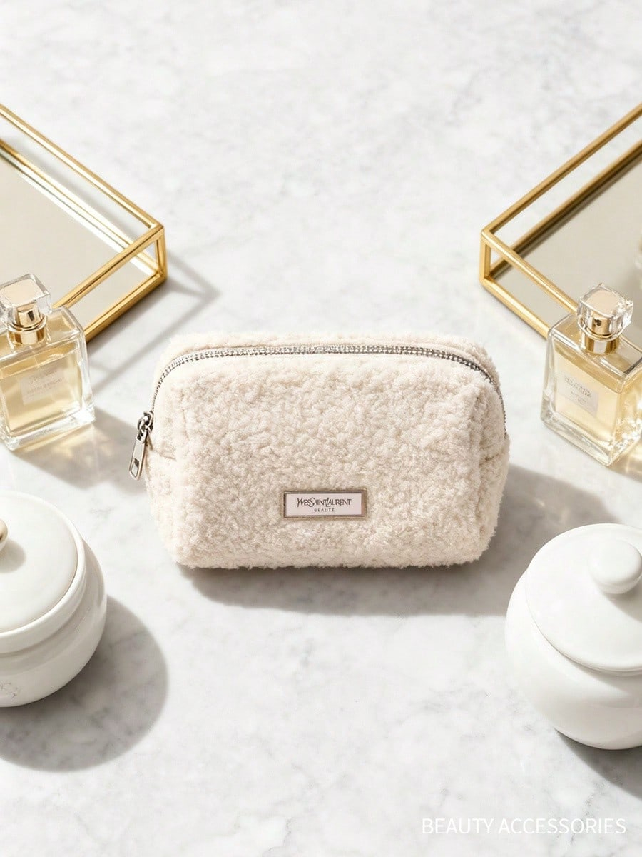 YSL Women's Medium White Handh - đánh giá và giá Ysl Beauty Makeup Bag