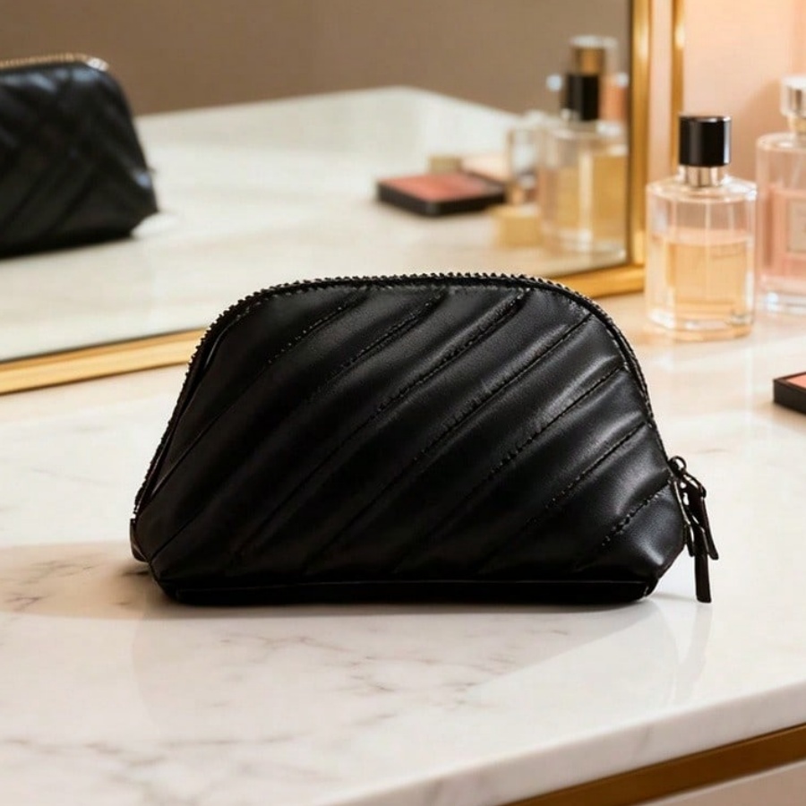 YSL Limited Edition Black Doub - đánh giá và giá Ysl Beauty Makeup Bag