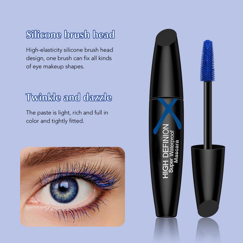 Blue Mascara for Eyelashes Vol - đánh giá và giá Waterproof Mascara Wand