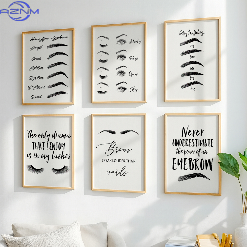 Set of 6 Eyebrow and Eyelash C - đánh giá và giá Makeup Is Beauty Quotes