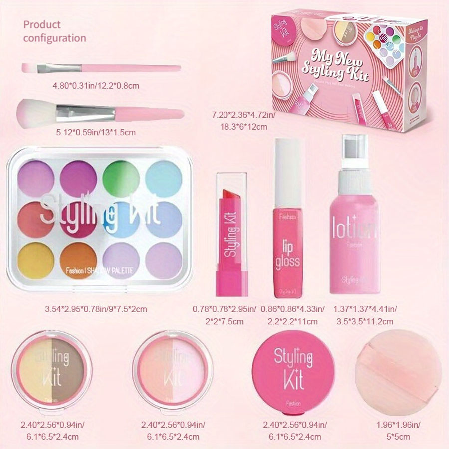 Children's Makeup Toy Set Simu - đánh giá và giá Beauty Y Makeup