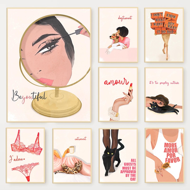 Retro Glam Fashion Magazine Po - đánh giá và giá Makeup Is Beauty Quotes