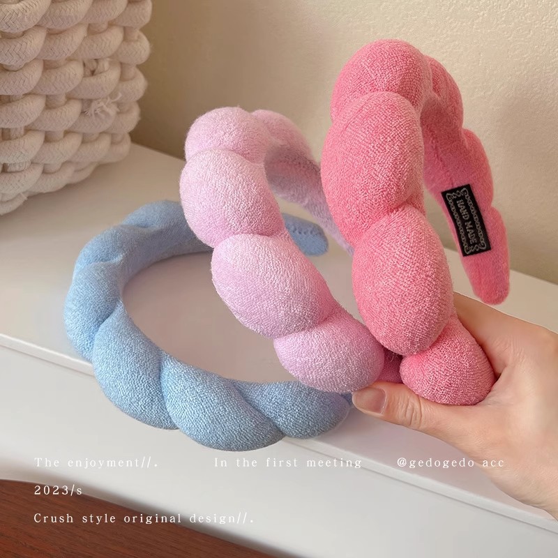 Retro Puffy Hair Band Sponge H - đánh giá và giá Woman Beauty Makeup