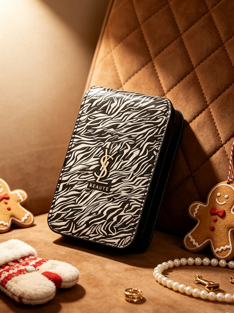 YSL Zebra Print Lipstick Stora - đánh giá và giá Ysl Beauty Makeup Bag