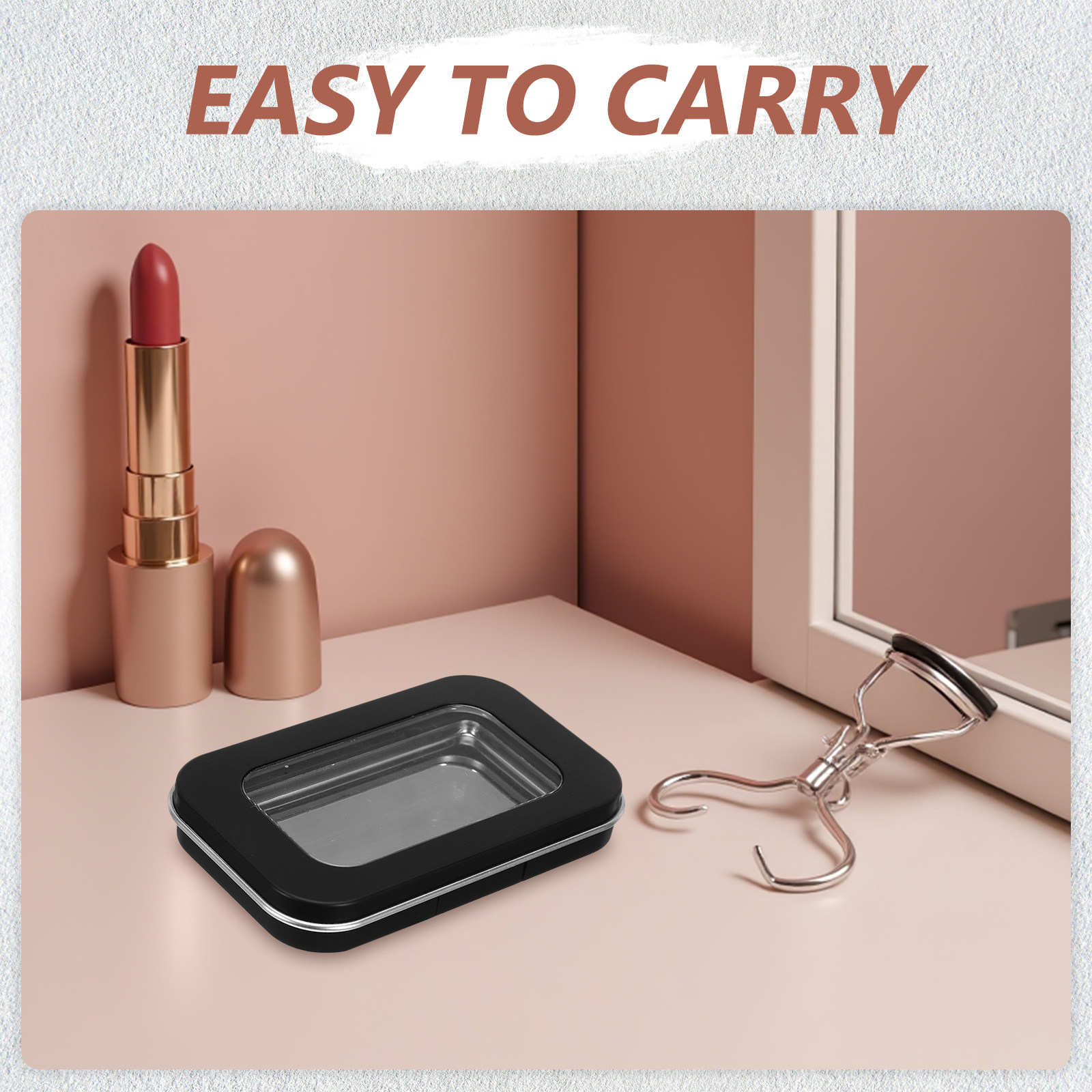 Portable Beauty Box Blush Empt - đánh giá và giá Beauty - Makeup - Eyes