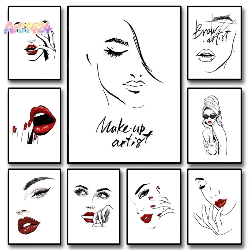 Fashion Makeup Poster Sexy Bea - đánh giá và giá Makeup Is Beauty Quotes
