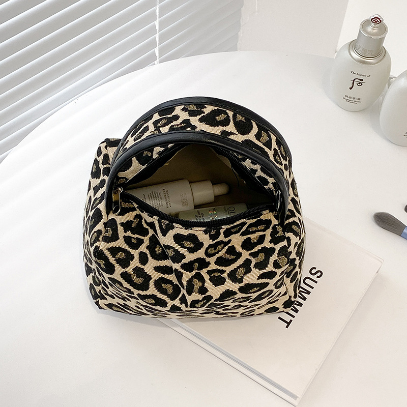Leopard Makeup Bag Luxury  Lar - đánh giá và giá Ysl Beauty Makeup Bag