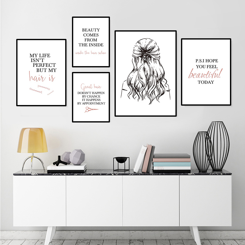 barbershop quote art posters h - đánh giá và giá Makeup Is Beauty Quotes