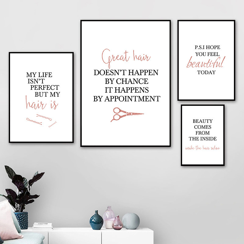 barbershop quote art posters h - đánh giá và giá Makeup Is Beauty Quotes