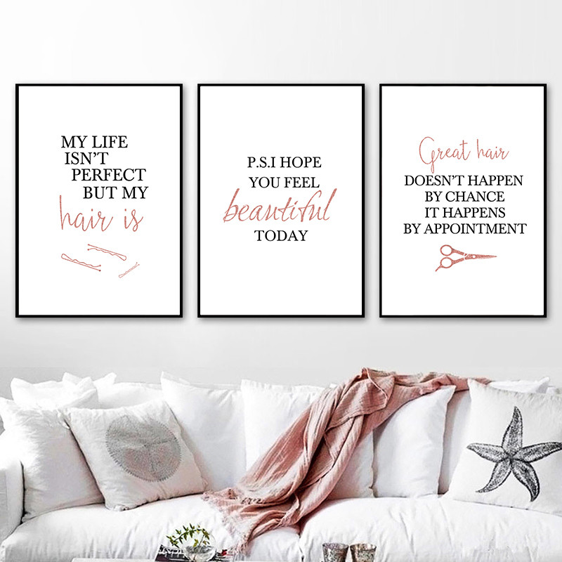 barbershop quote art posters h - đánh giá và giá Makeup Is Beauty Quotes