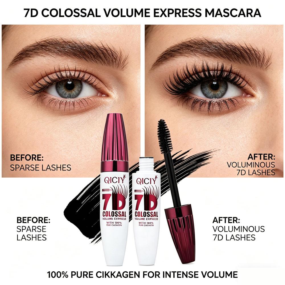 7D Waterproof Mascara Long Las - đánh giá và giá Waterproof Mascara Wand