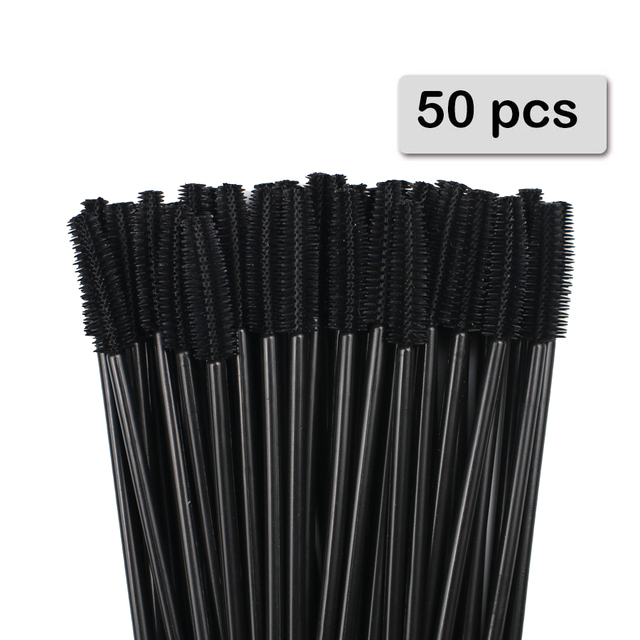 50pcs Silicone Mascara Wands A - đánh giá và giá Woman Beauty Makeup