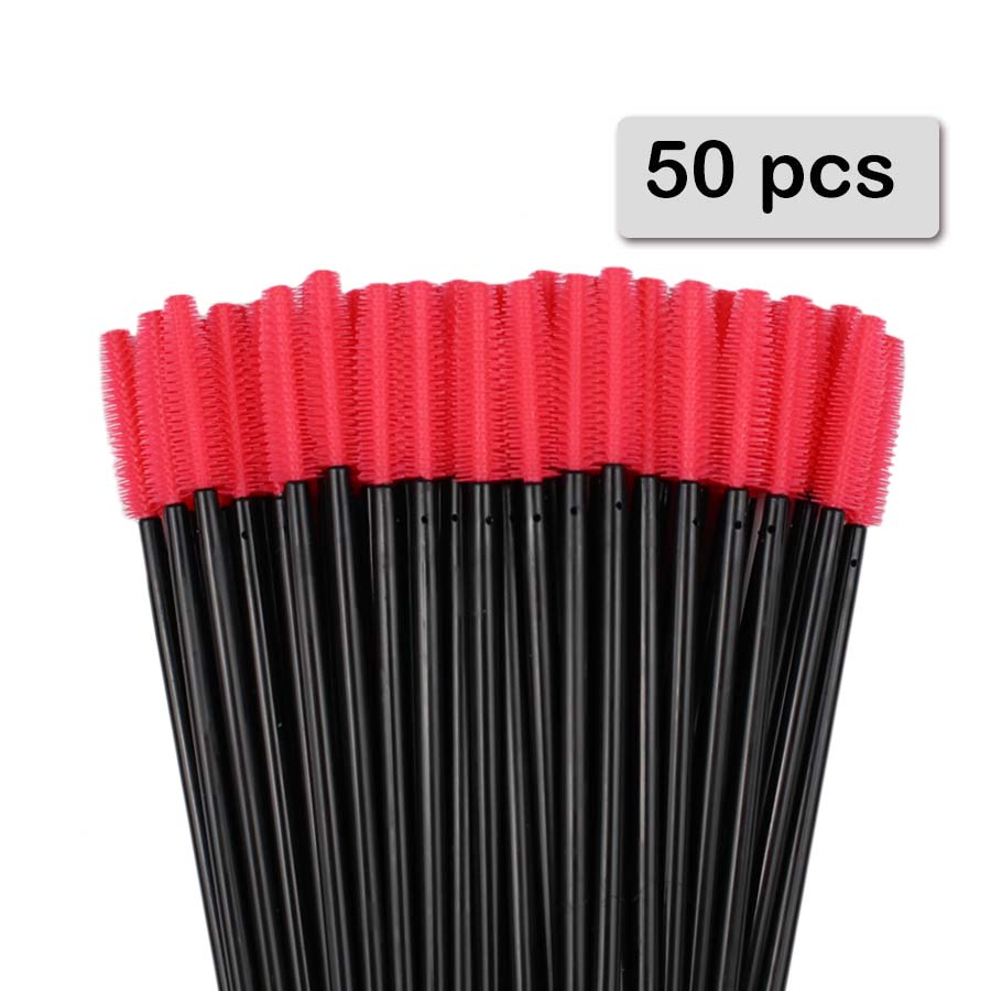50pcs Silicone Mascara Wands A - đánh giá và giá Woman Beauty Makeup