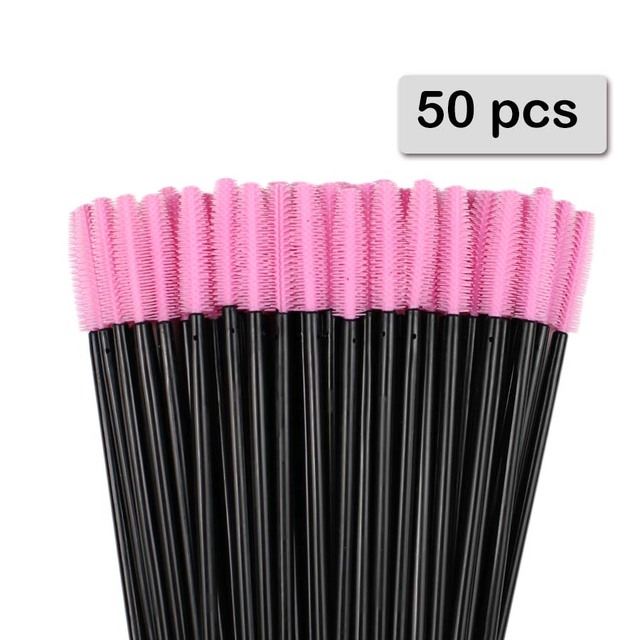 50pcs Silicone Mascara Wands A - đánh giá và giá Woman Beauty Makeup