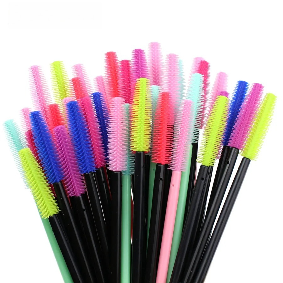 50pcs Silicone Mascara Wands A - đánh giá và giá Woman Beauty Makeup