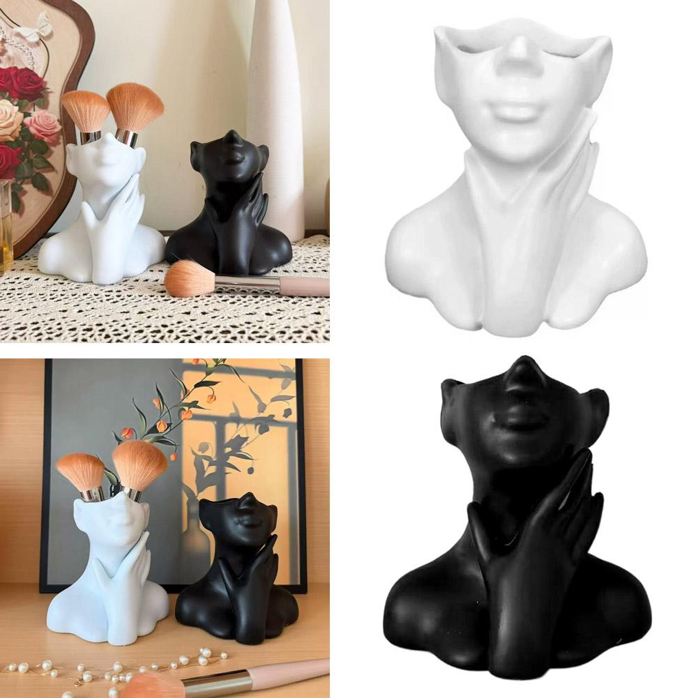 Female Bust Figurine Vase Make - đánh giá và giá Woman Beauty Makeup