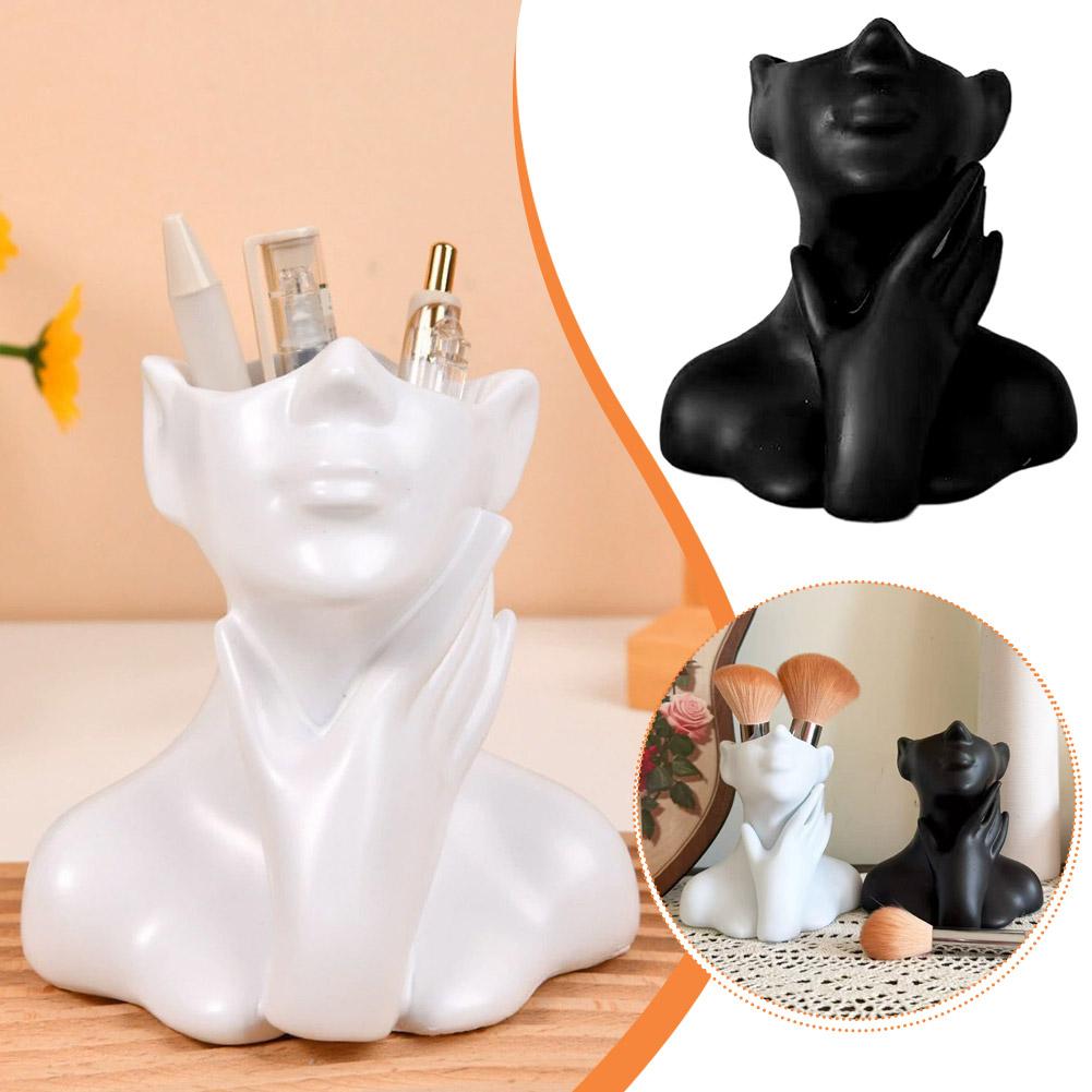 Female Bust Figurine Vase Make - đánh giá và giá Woman Beauty Makeup