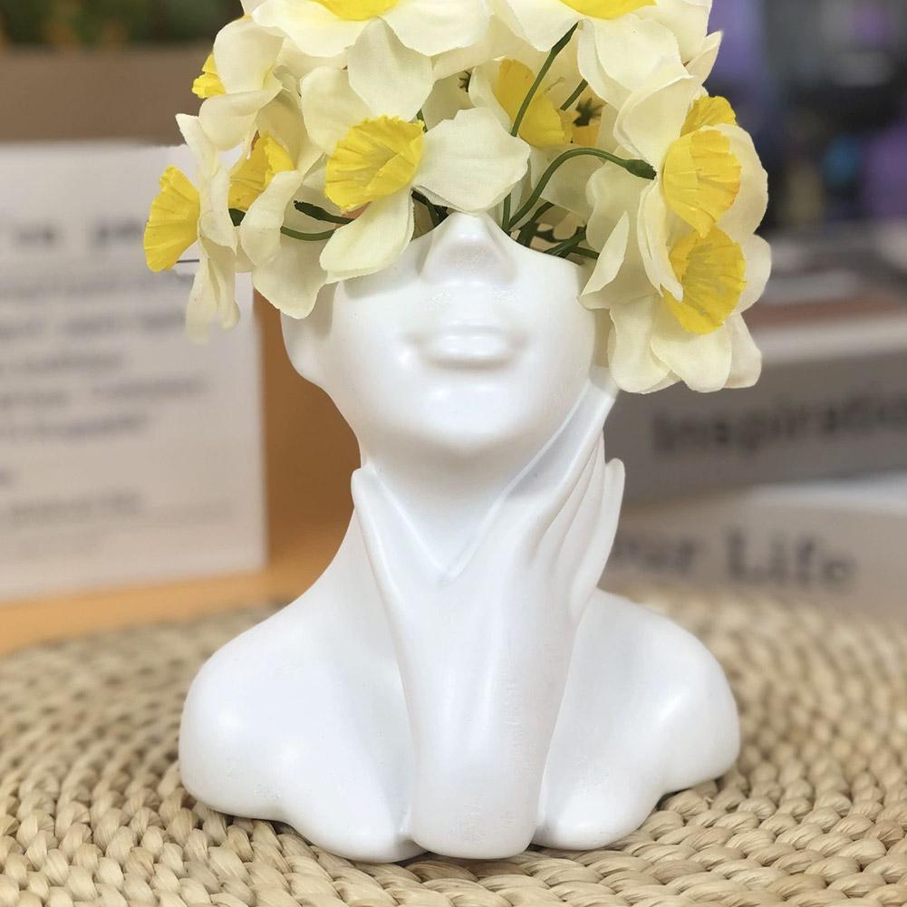 Female Bust Figurine Vase Make - đánh giá và giá Woman Beauty Makeup