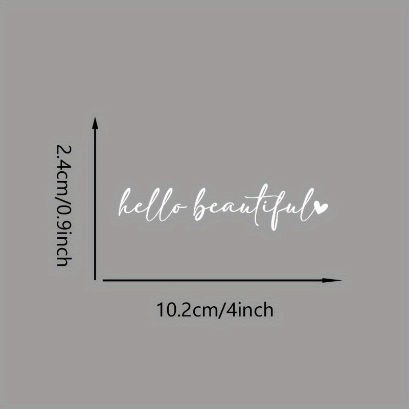 Beauty Quote Sticker Set 2PCS  - đánh giá và giá Makeup Is Beauty Quotes